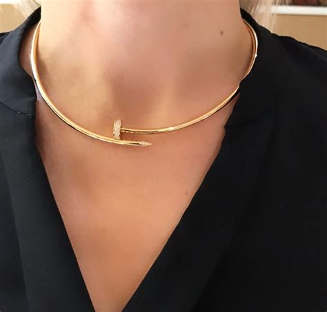 cartier juste un clou necklace